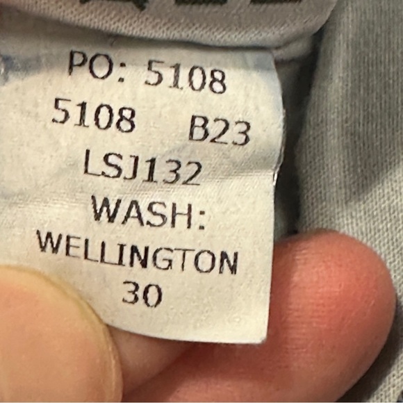 Frame "Le Skinny de Jeanne" jeans, sz 30, "Wellington" wash, cotton blend - Picture 7 of 10